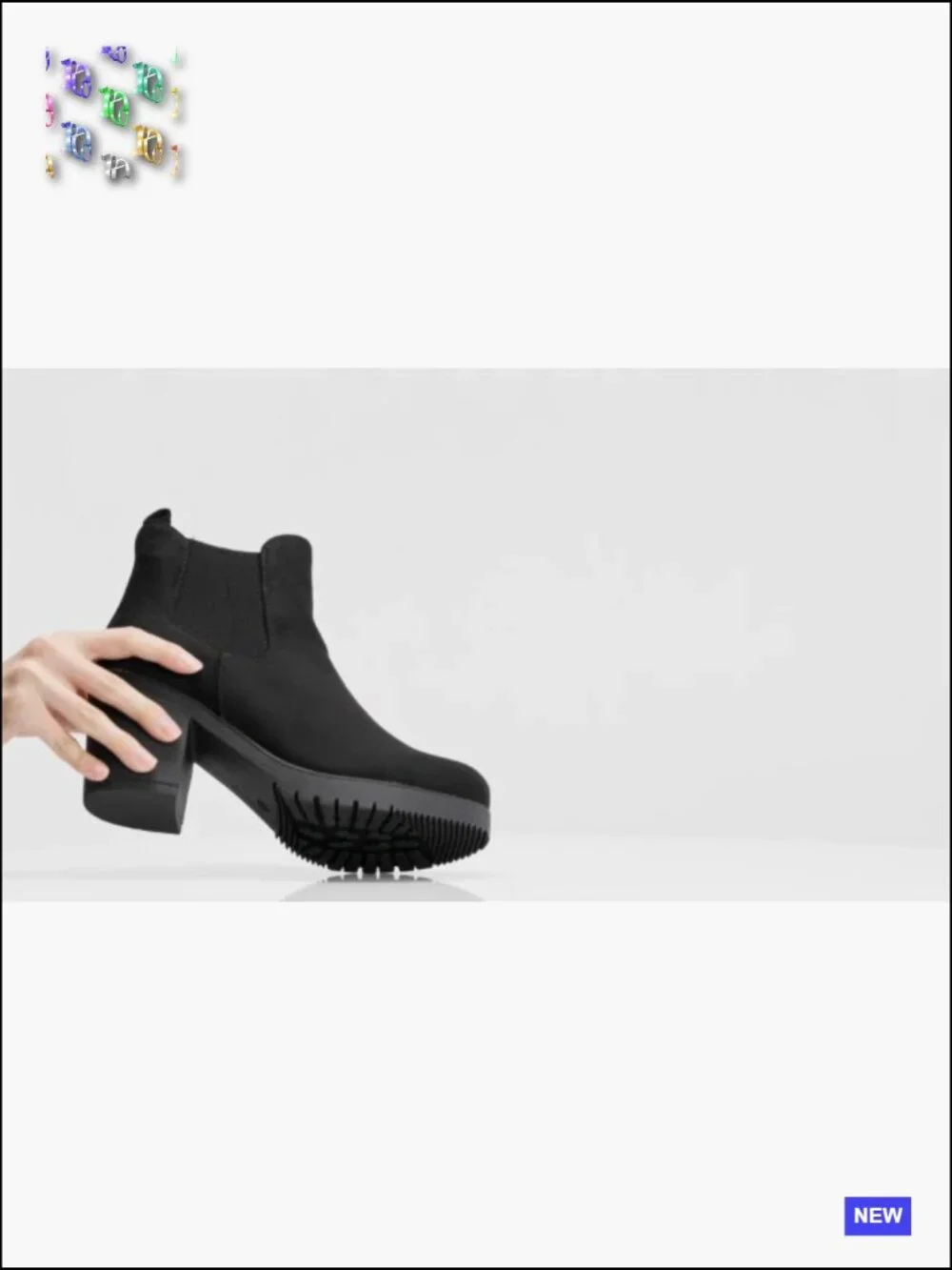 Chunky Heel Chelsea Ankle Boots Slip On Elastic Fall Heeled Booties Shoes